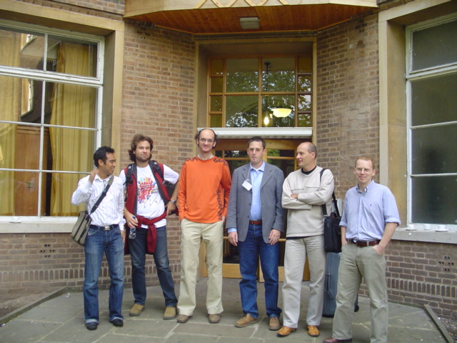Graphisoftt Team ready for action - actually everybody likes Archicad 10, so they are happy!