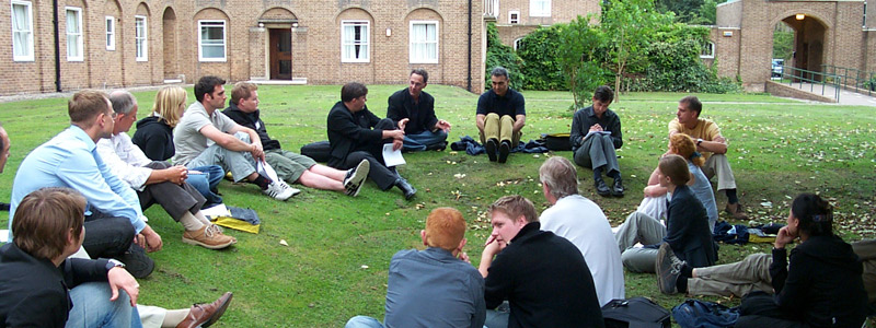ArchiCAD Encounter in the garden of Derby Hall