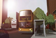 Bus and Bus-stop in GDL by Simon Mok