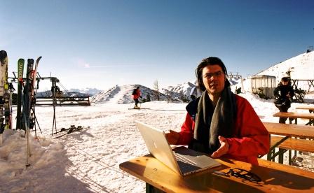 Andreas at work