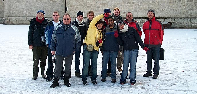 Fun in Salzburg on the way home