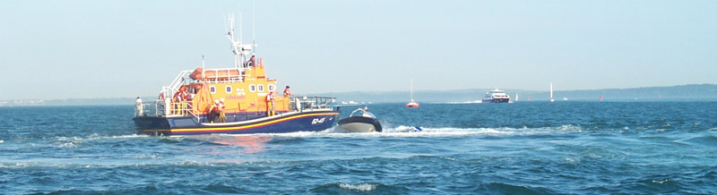 Runaway Rib captured by the Lifeboat
