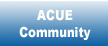 ACUE community