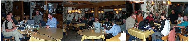 Tabletalks in the evening